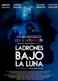 Afiche de LADRONES BAJO LA LUNA