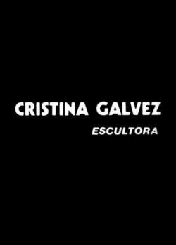 Afiche de Cristina Gálvez: Escultora
