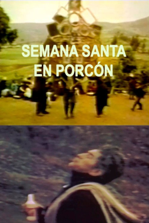 Afiche de Semana Santa en Porcón