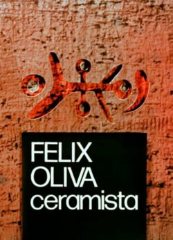 Afiche de Félix Oliva, Ceramista