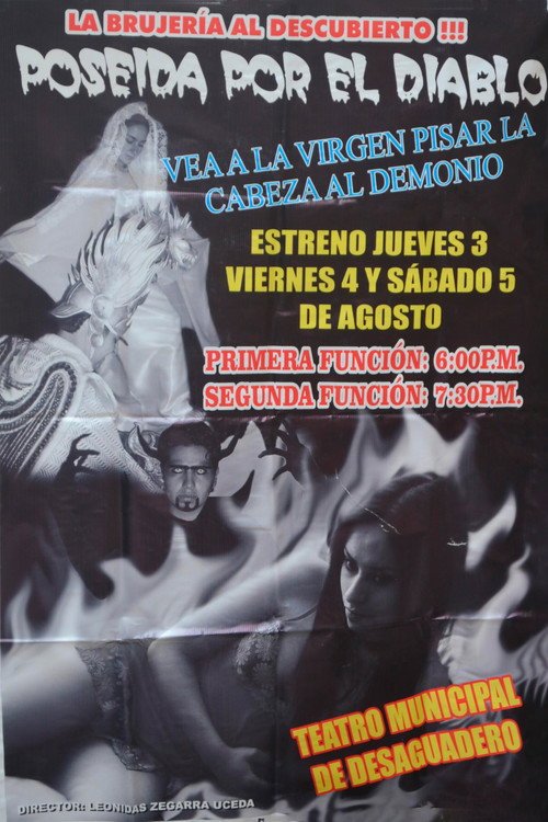 Afiche de Poseída por el diablo…en las garras de Lucifer