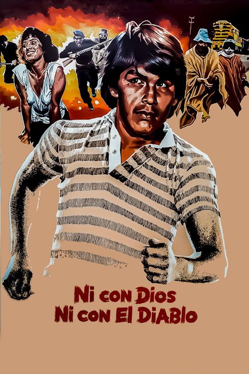 Afiche de Ni con Dios ni con El Diablo