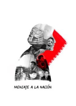 Afiche de Mensaje a la nación
