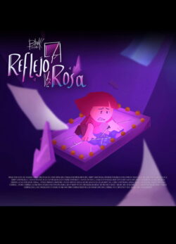 Afiche de Reflejo Rosa
