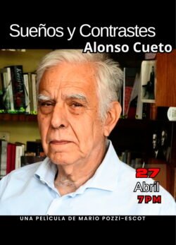 Afiche de Sueños y contrastes. Alonso Cueto