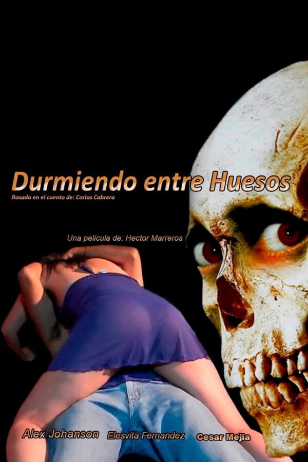 Afiche de Durmiendo entre huesos